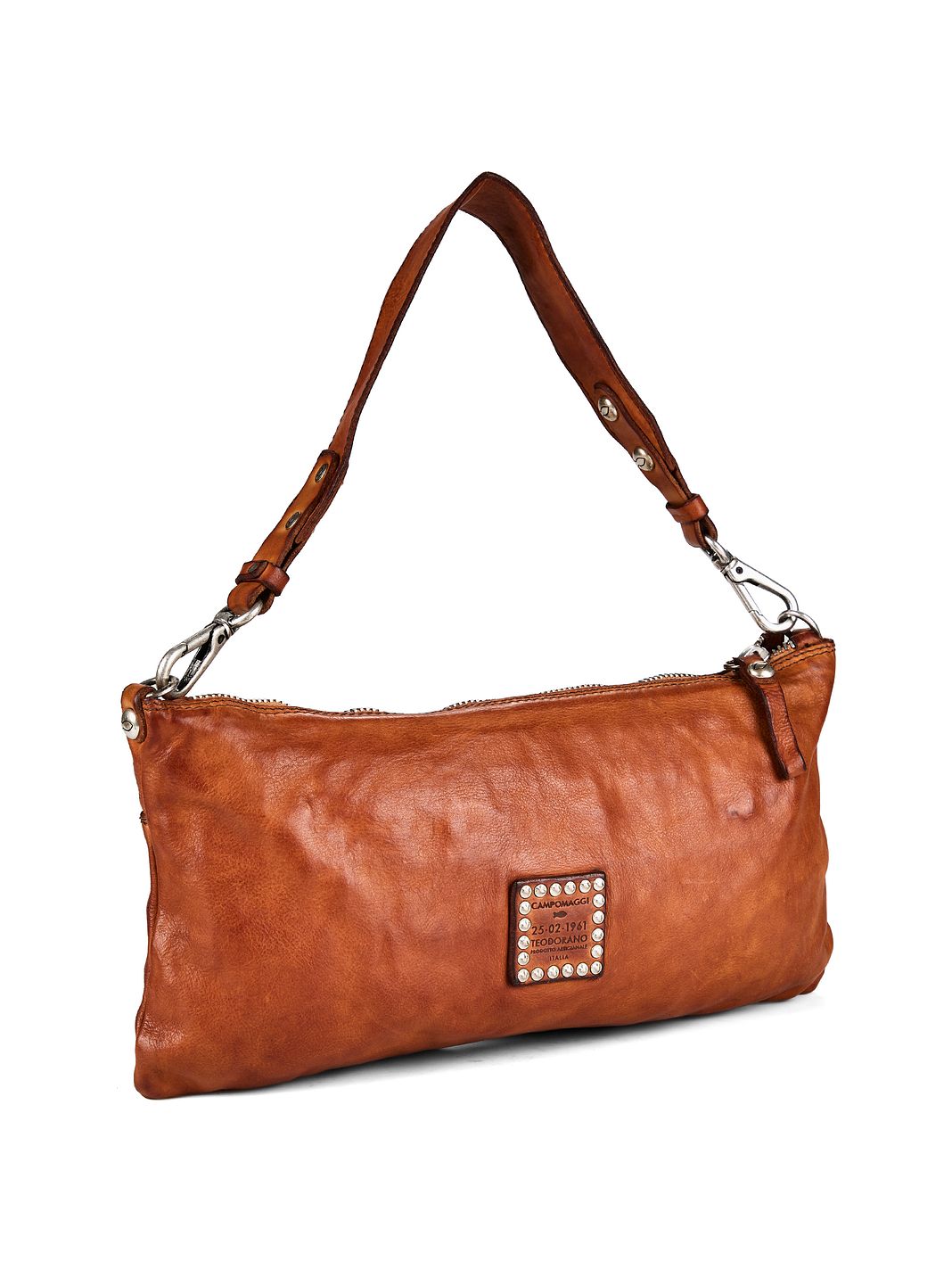 Campomaggi Ottavia Borsa a spalla Vera Pelle 33 cm Campomaggi Ottavia Borsa a spalla Vera Pelle 33 cm