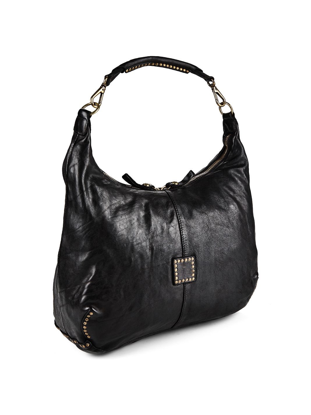 Campomaggi Wanda Borsa a spalla Vera Pelle 38 cm Campomaggi Wanda Borsa a spalla Vera Pelle 38 cm