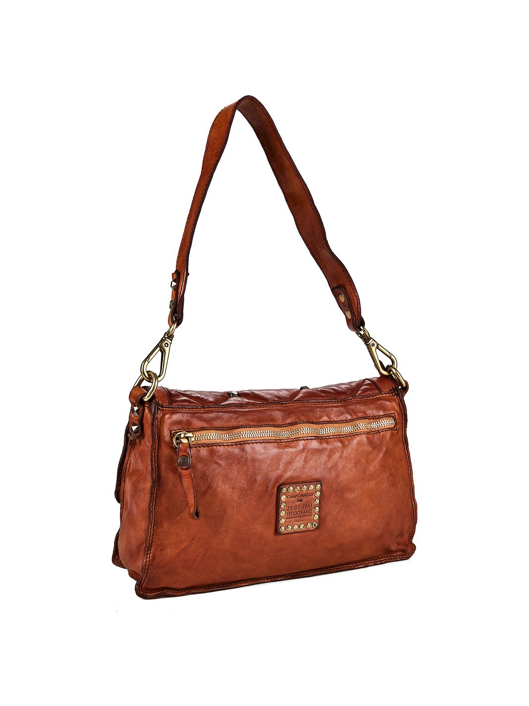 Campomaggi Elvira Borsa a spalla Vera Pelle 27 cm Campomaggi Elvira Borsa a spalla Vera Pelle 27 cm