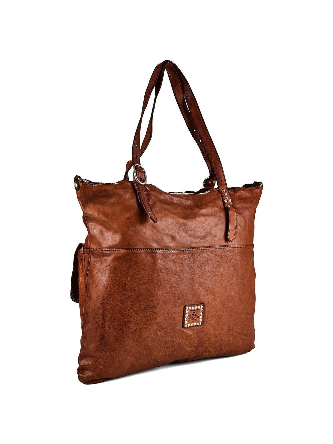 Campomaggi Priscilla Borsa a spalla Vera Pelle 41 cm Campomaggi Priscilla Borsa a spalla Vera Pelle 41 cm