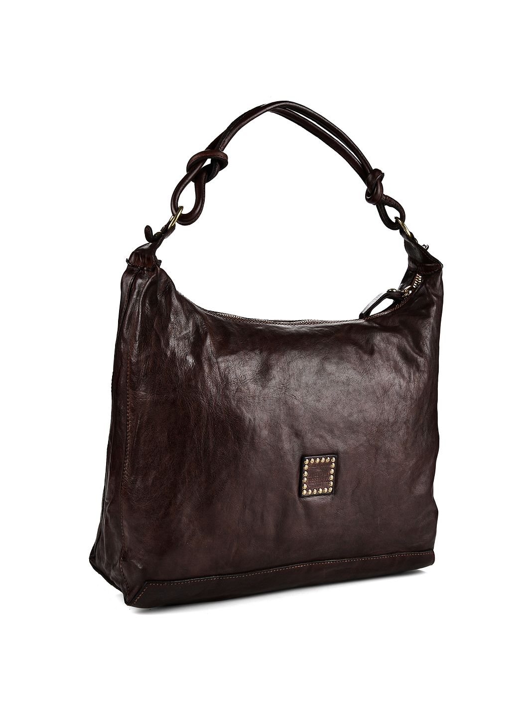 Campomaggi Vittoria Borsa a spalla L Vera Pelle 40 cm