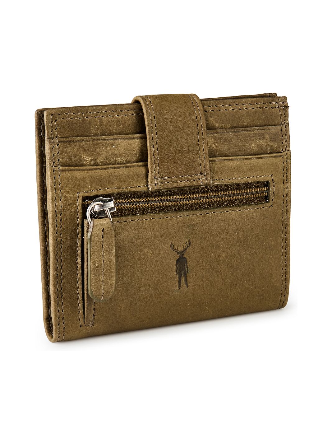 Jack Kinsky Aruba Portafoglio Protezione RFID Vera Pelle 10 cm