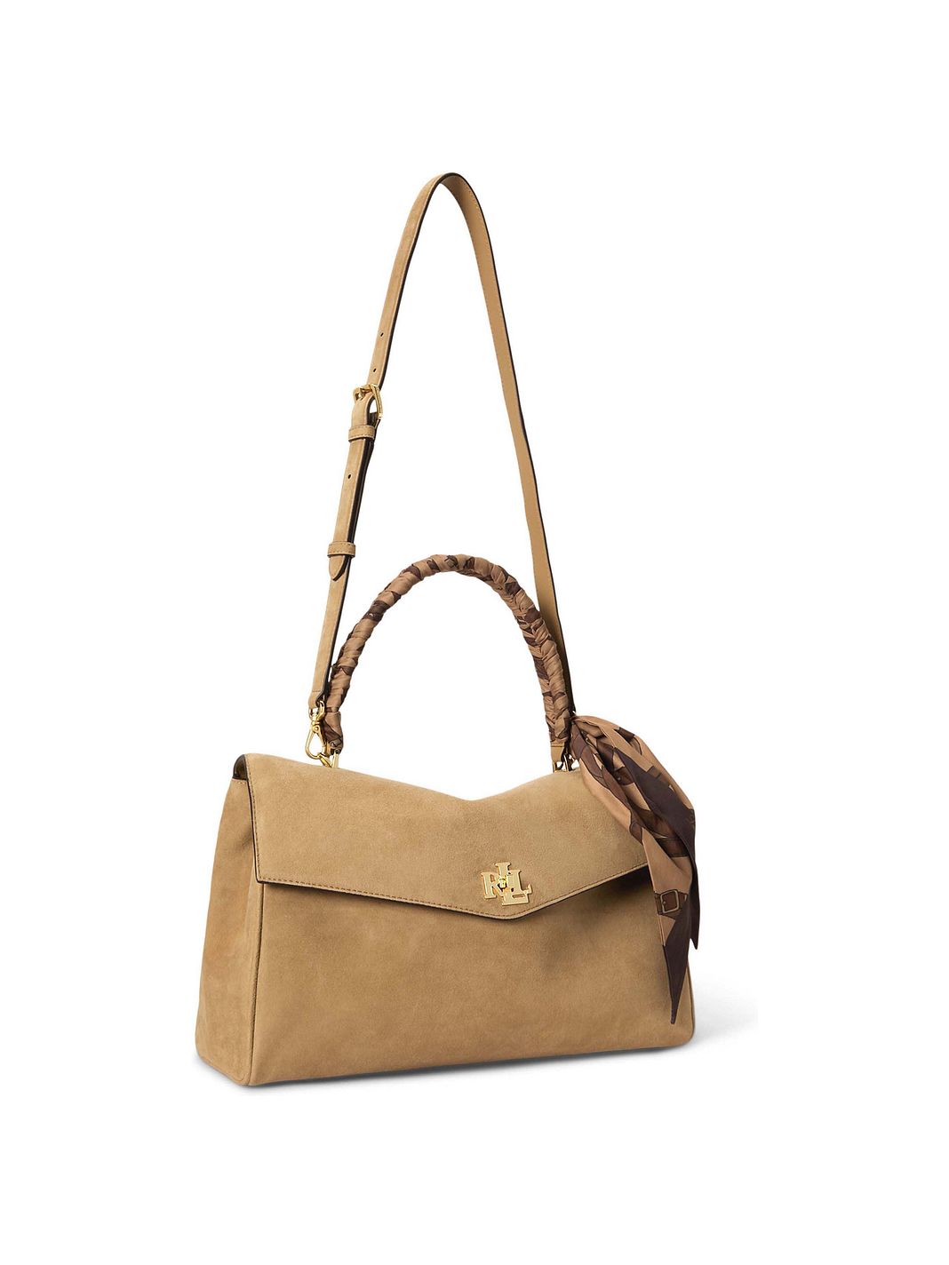 Lauren Ralph Lauren Farrah Borsetta Vera Pelle 33 cm Lauren Ralph Lauren Farrah Borsetta Vera Pelle 33 cm