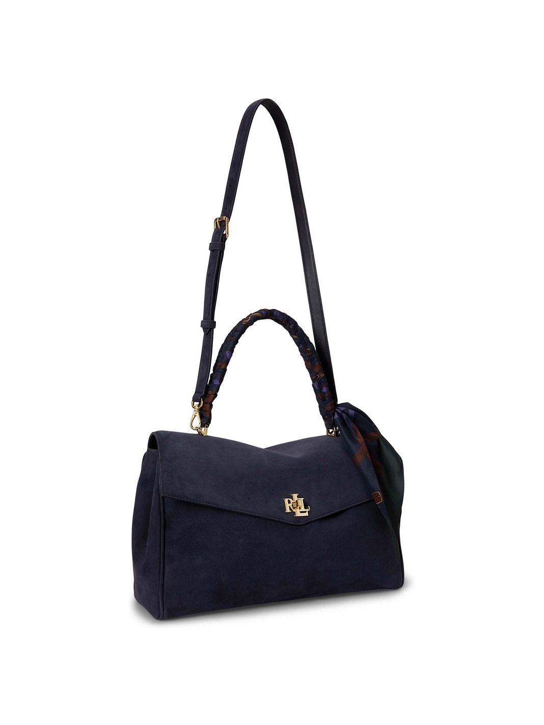 Lauren Ralph Lauren Farrah Borsetta Vera Pelle 33 cm Lauren Ralph Lauren Farrah Borsetta Vera Pelle 33 cm