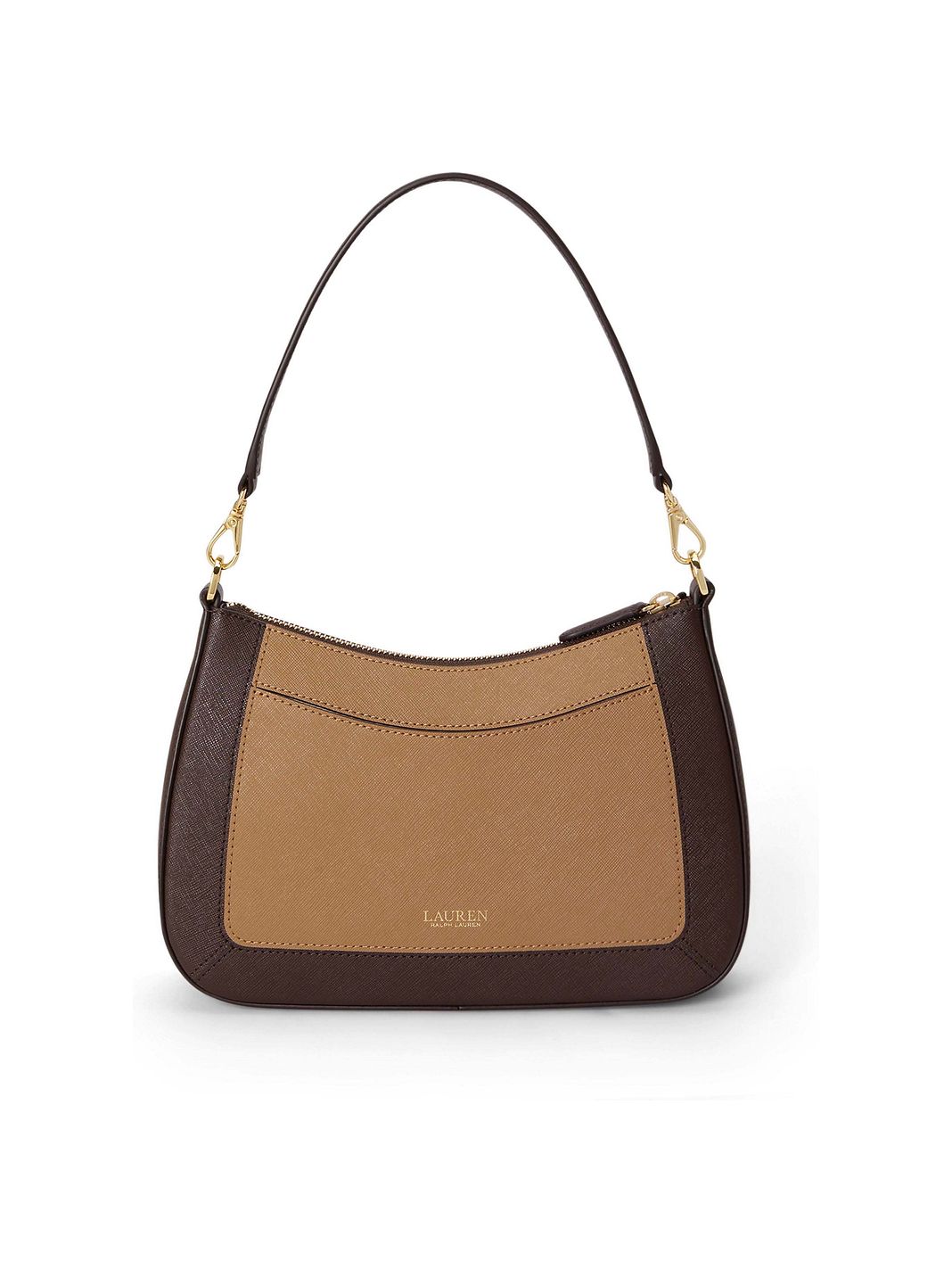 Lauren Ralph Lauren Danni Borsa a spalla Vera Pelle 25 cm Lauren Ralph Lauren Danni Borsa a spalla Vera Pelle 25 cm
