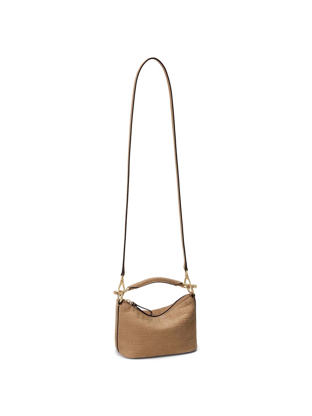 Lauren Ralph Lauren Blaike Mini borsa a mano Vera Pelle 17 cm Lauren Ralph Lauren Blaike Mini borsa a mano Vera Pelle 17 cm