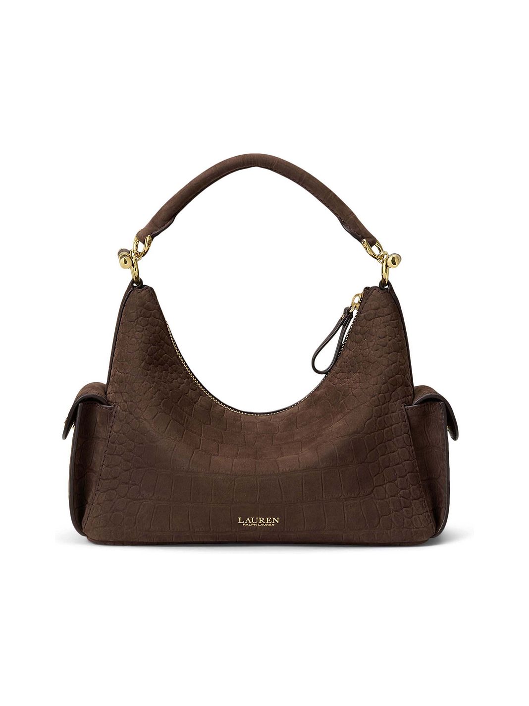 Lauren Ralph Lauren Blaike Borsa a spalla Vera Pelle 25.5 cm