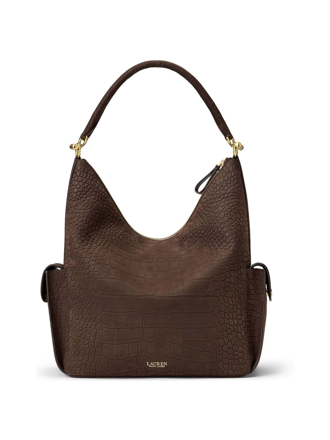 Lauren Ralph Lauren Blaike Borsa a spalla Vera Pelle 33 cm