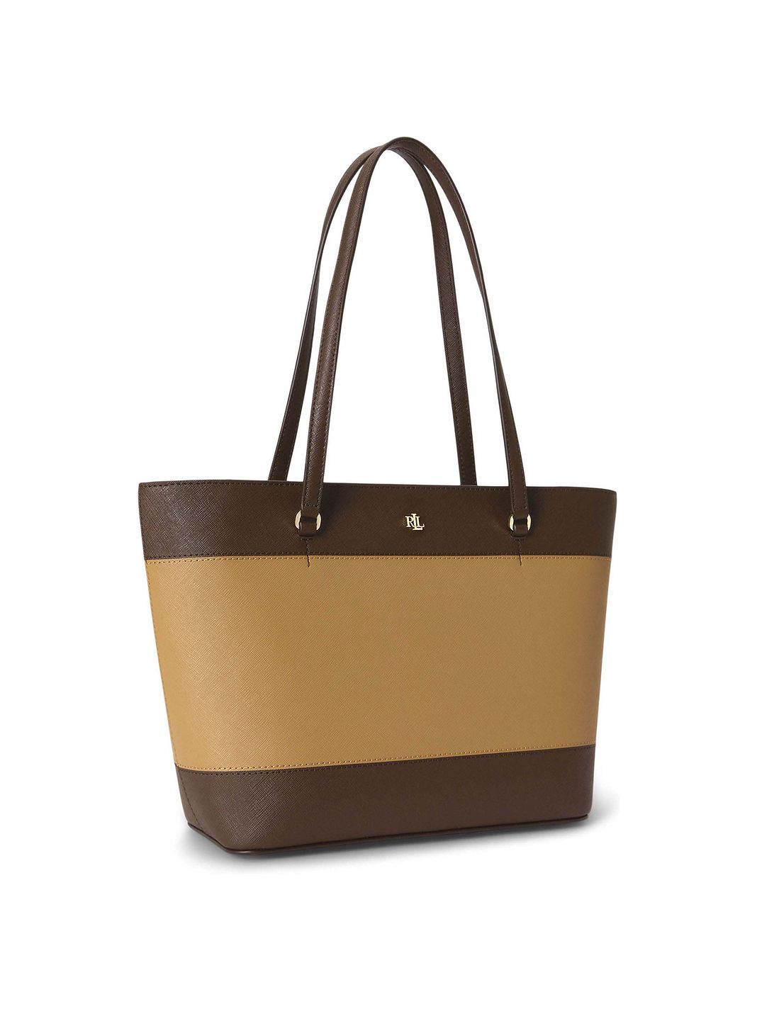 Lauren Ralph Lauren Karly Borsa a spalla Vera Pelle 26 cm Lauren Ralph Lauren Karly Borsa a spalla Vera Pelle 26 cm