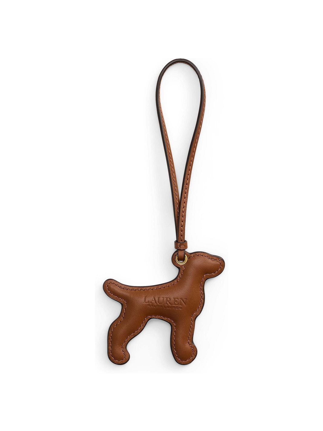 Lauren Ralph Lauren Marcy väskhängare i Läder, 6 cm