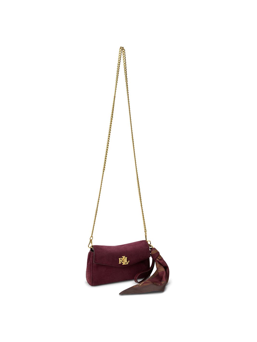 Lauren Ralph Lauren Borsa a tracolla Vera Pelle 19 cm Lauren Ralph Lauren Borsa a tracolla Vera Pelle 19 cm