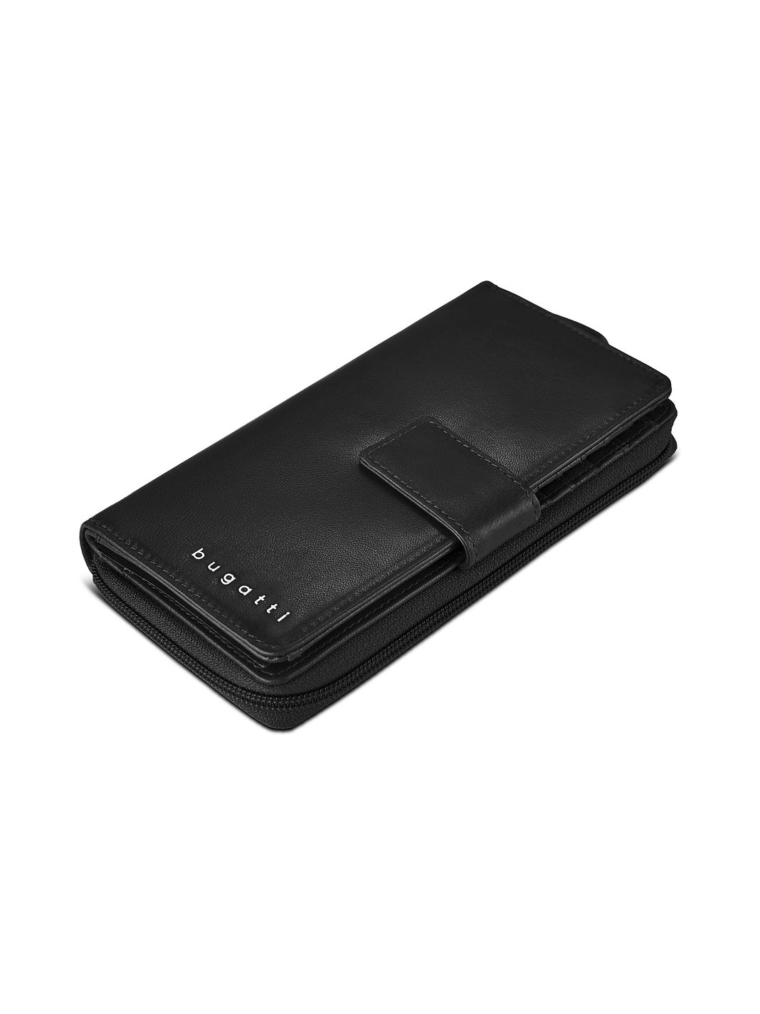 bugatti Valencia Cartera Bloqueo RFID Piel natural 19 cm