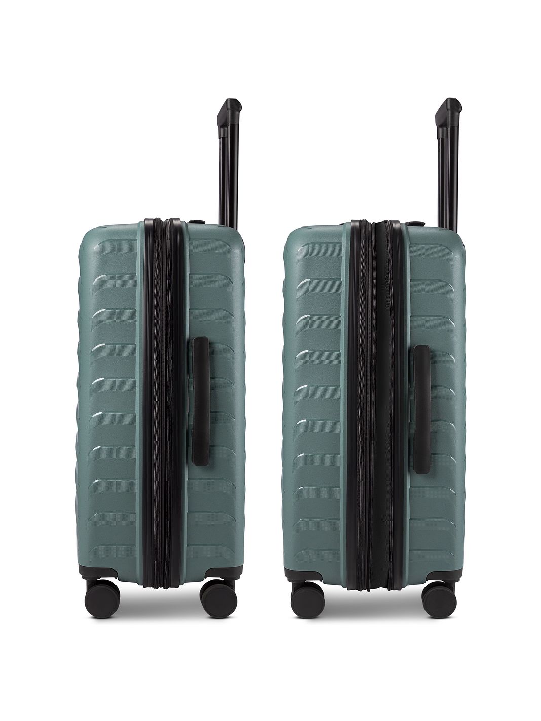 d & n Toronto 4 ruote Set di valigie 3 pezzi espandibile d & n Toronto 4 ruote Set di valigie 3 pezzi espandibile