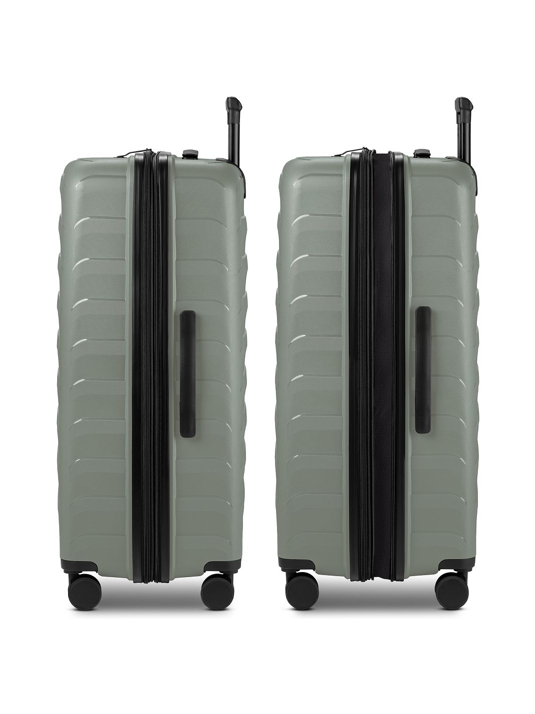 d & n Toronto 4 ruote Set di valigie 3 pezzi espandibile d & n Toronto 4 ruote Set di valigie 3 pezzi espandibile