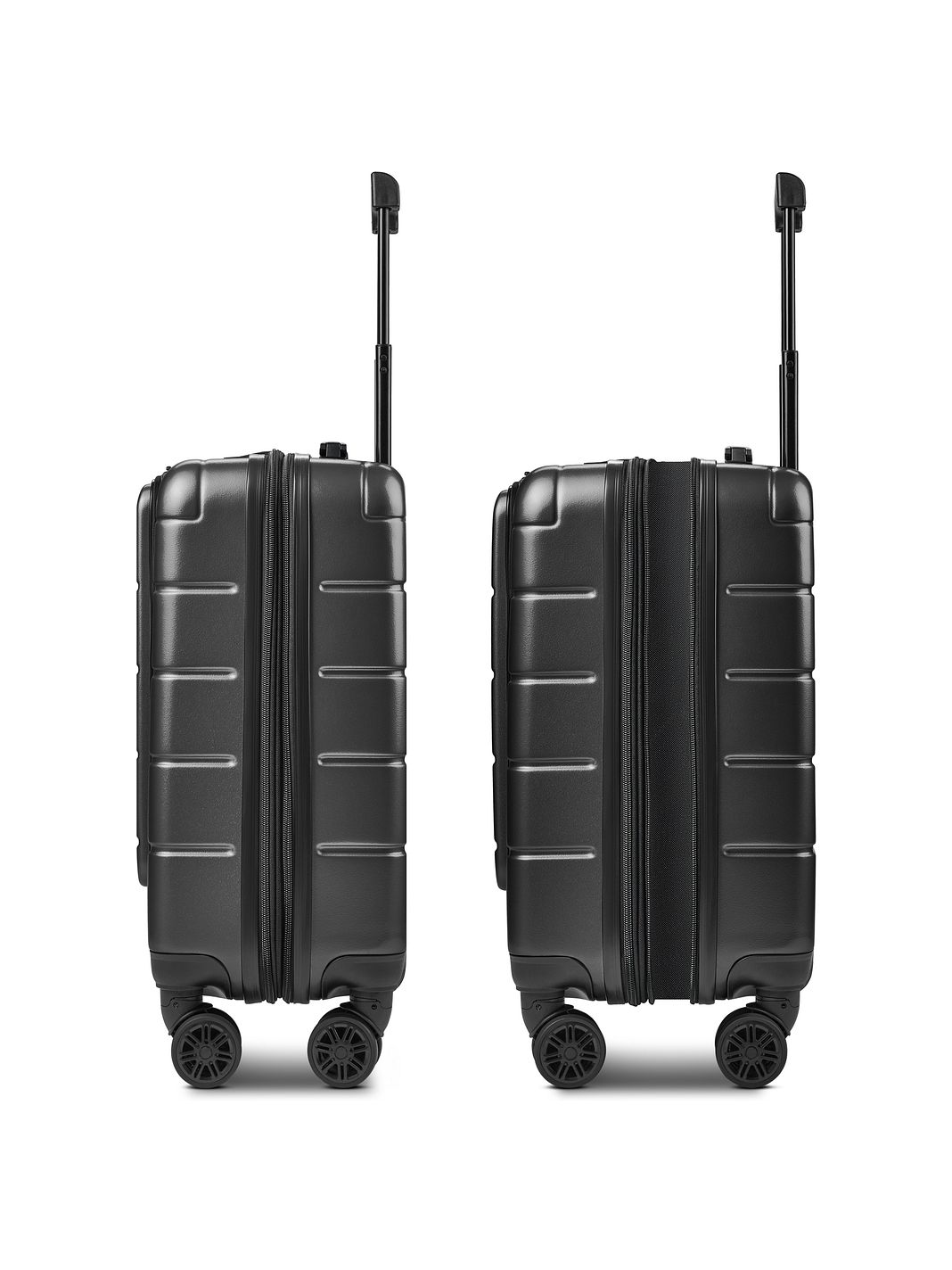 Police Dublin 4 ruote Trolley cabina S 54 cm Vano porta PC espandibile