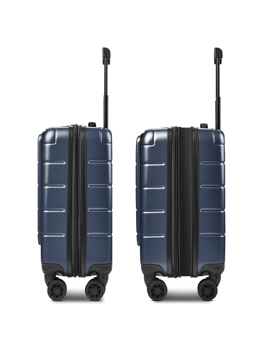 Police Dublin 4 ruote Trolley cabina S 54 cm Vano porta PC espandibile