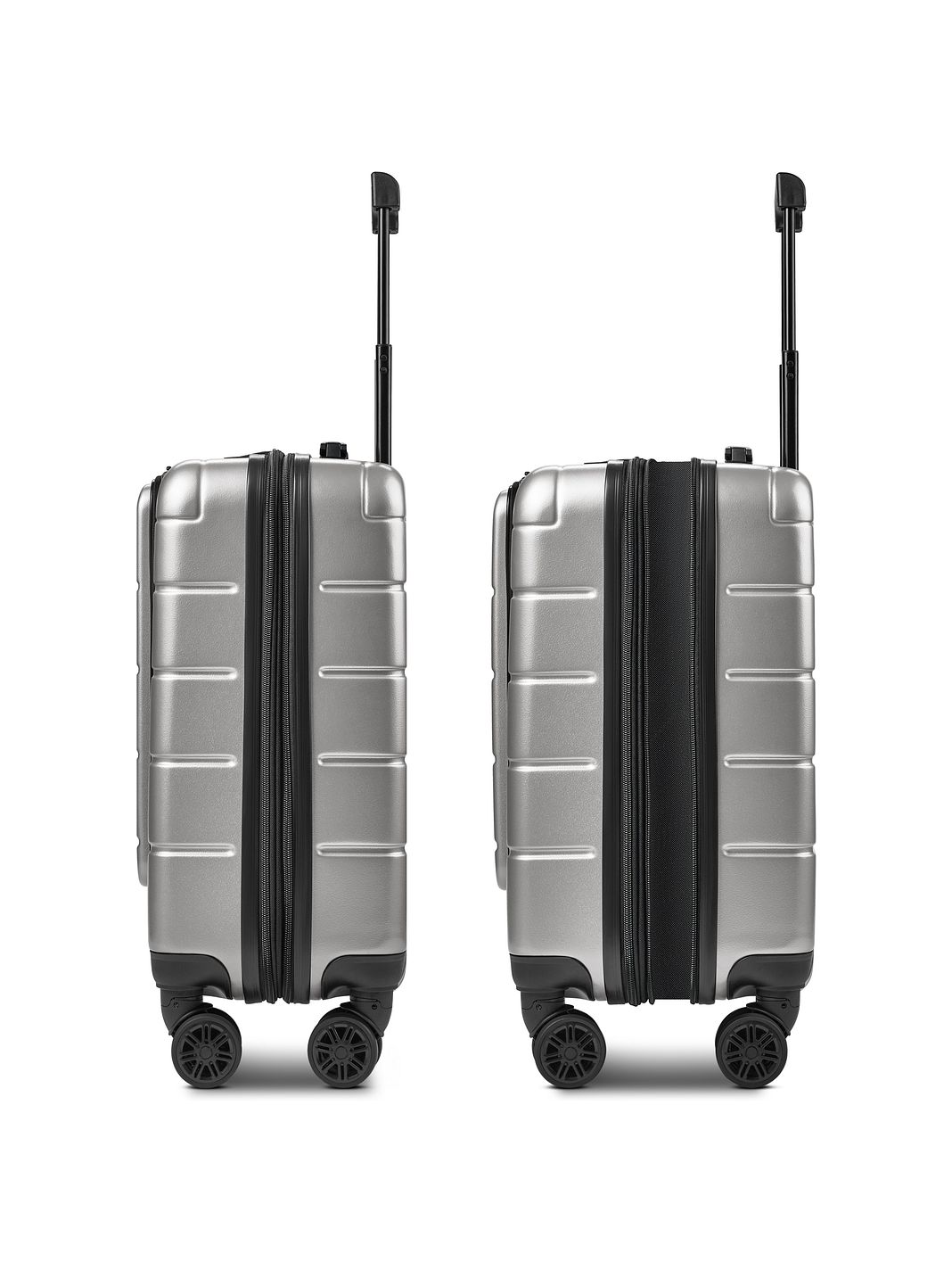 Police Dublin 4 ruote Trolley cabina S 54 cm Vano porta PC espandibile