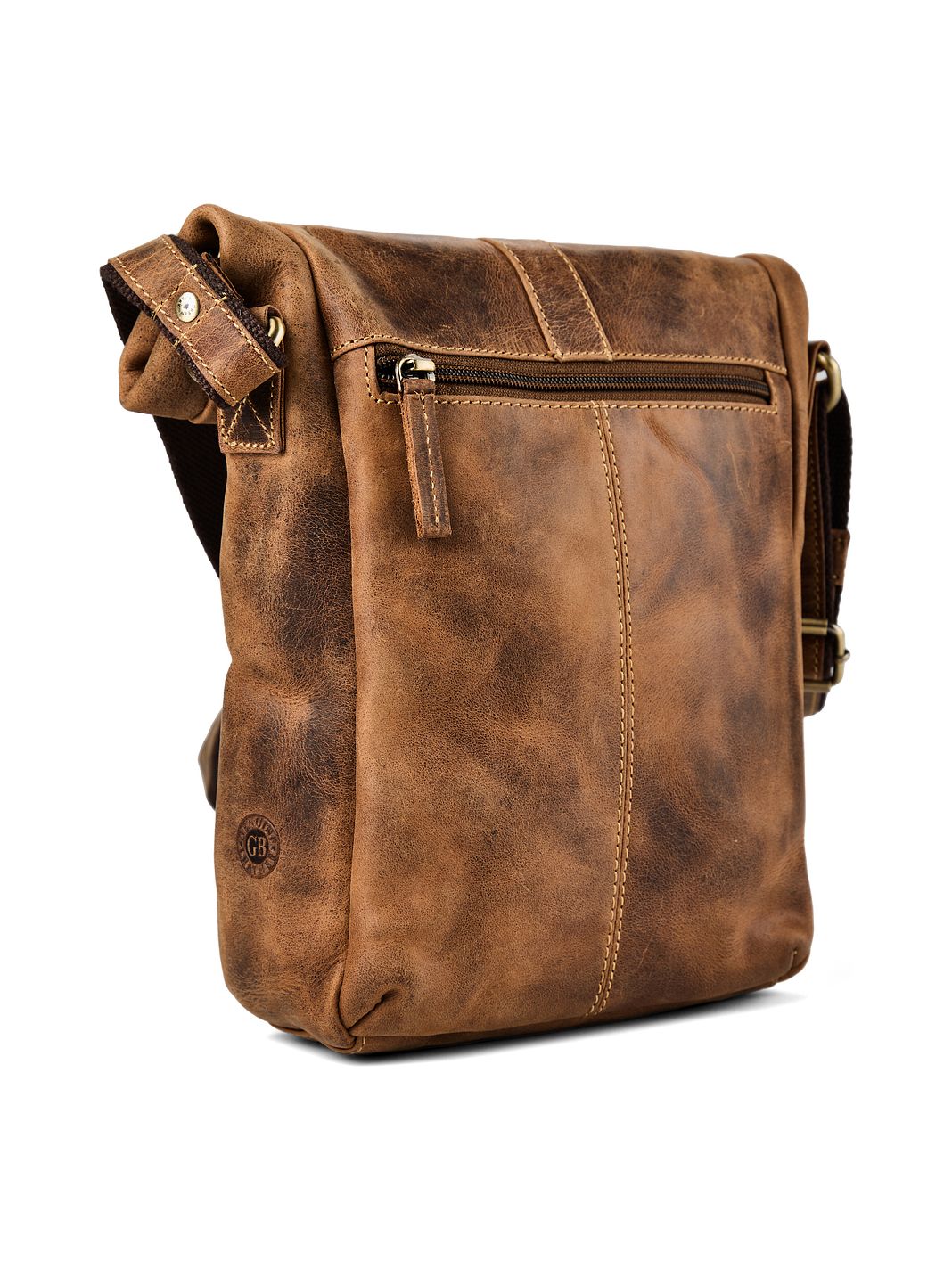 Greenburry Vintage Bolsa de hombro Piel natural 27 cm
