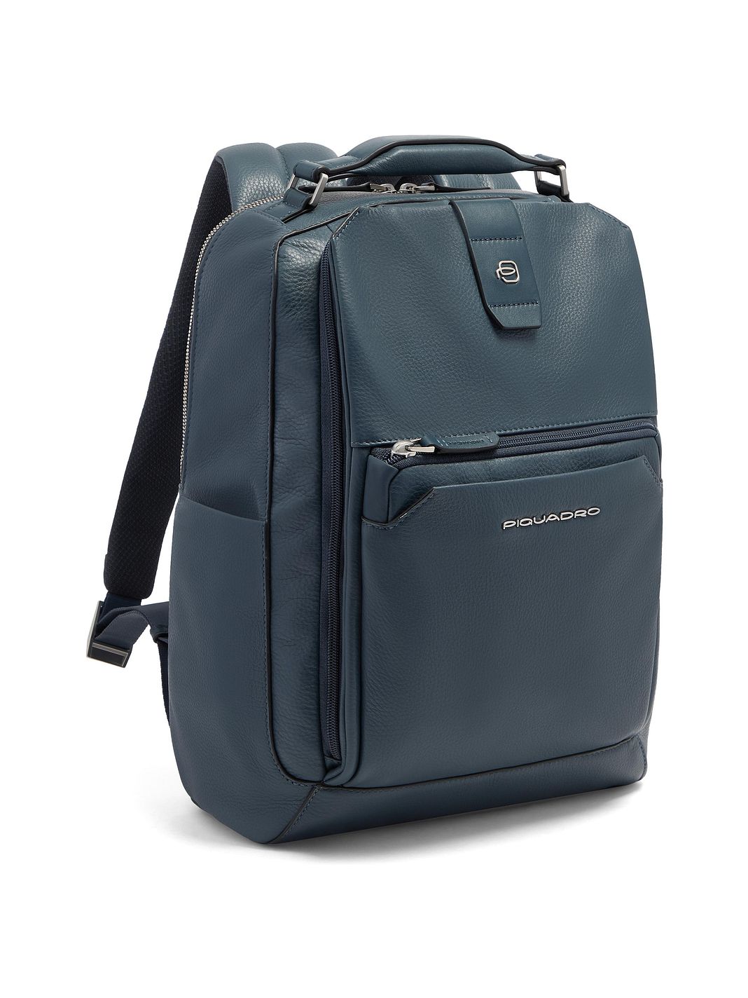 Piquadro Tebe Mochila de día Piel natural 46 cm Compartimento para laptop Piquadro Tebe Mochila de día Piel natural 46 cm Compartimento para laptop