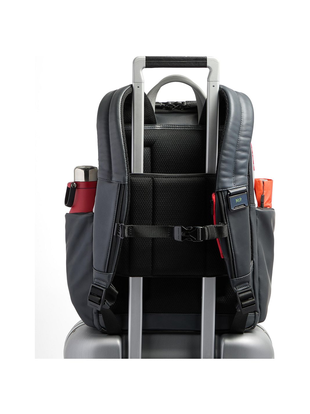 Piquadro Urban Zaino da giorno Protezione RFID Vera Pelle 46 cm Vano porta PC