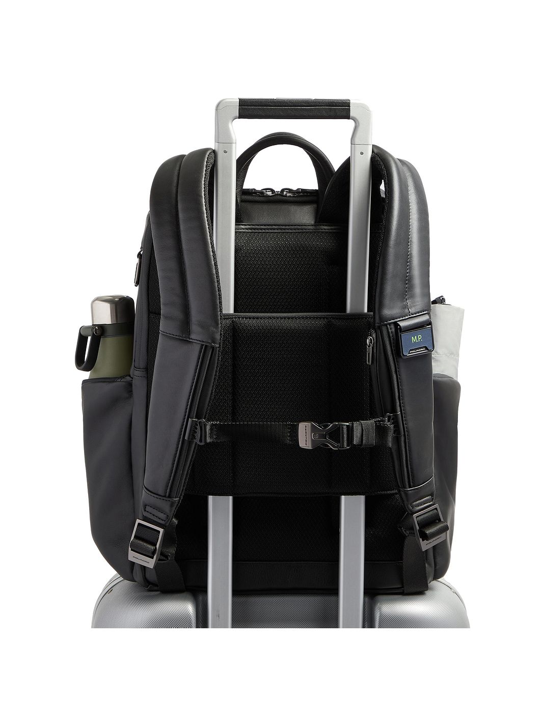 Piquadro Urban Zaino da giorno Protezione RFID Vera Pelle 46 cm Vano porta PC