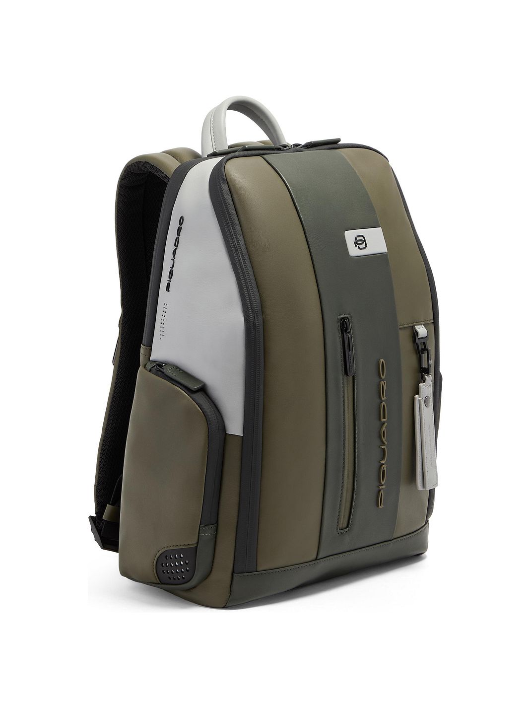 Piquadro Urban Zaino da giorno Protezione RFID Vera Pelle 46 cm Vano porta PC