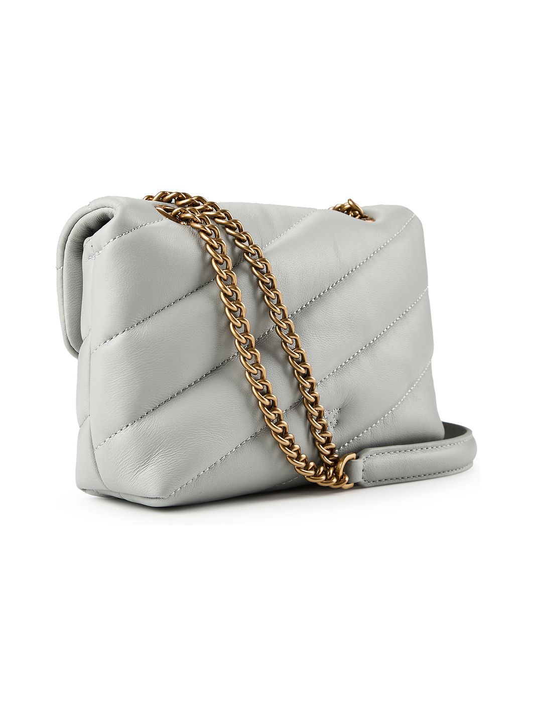 PINKO Love Puff Borsa a tracolla Vera Pelle 18 cm PINKO Love Puff Borsa a tracolla Vera Pelle 18 cm