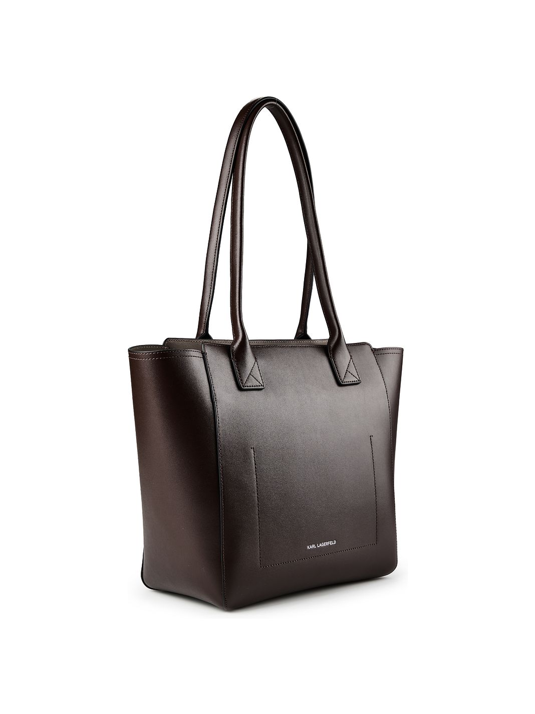 Karl Lagerfeld Daily Borsa a spalla Vera Pelle 36 cm Karl Lagerfeld Daily Borsa a spalla Vera Pelle 36 cm