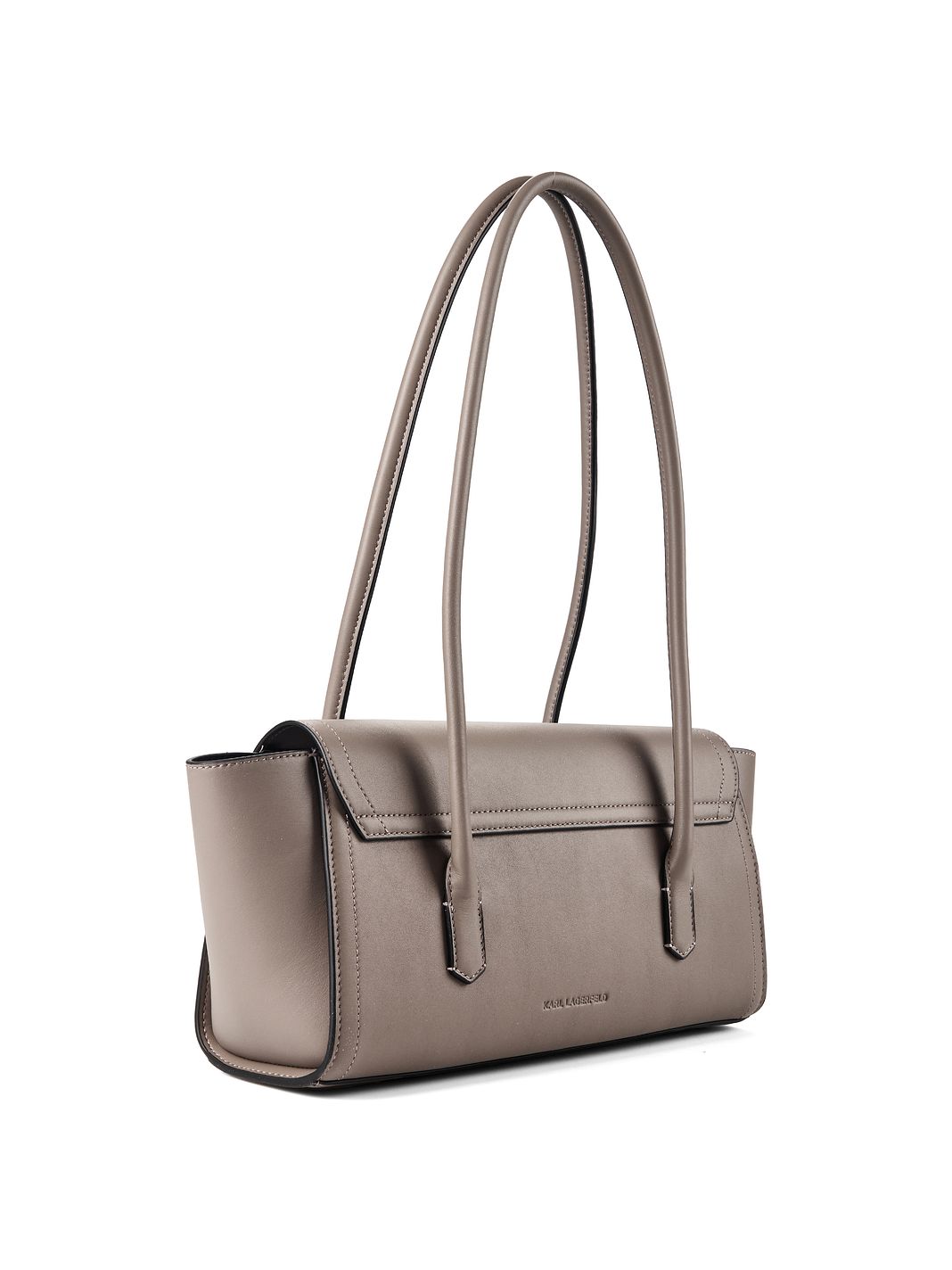 Karl Lagerfeld Signature Borsa a spalla Vera Pelle 37 cm Karl Lagerfeld Signature Borsa a spalla Vera Pelle 37 cm