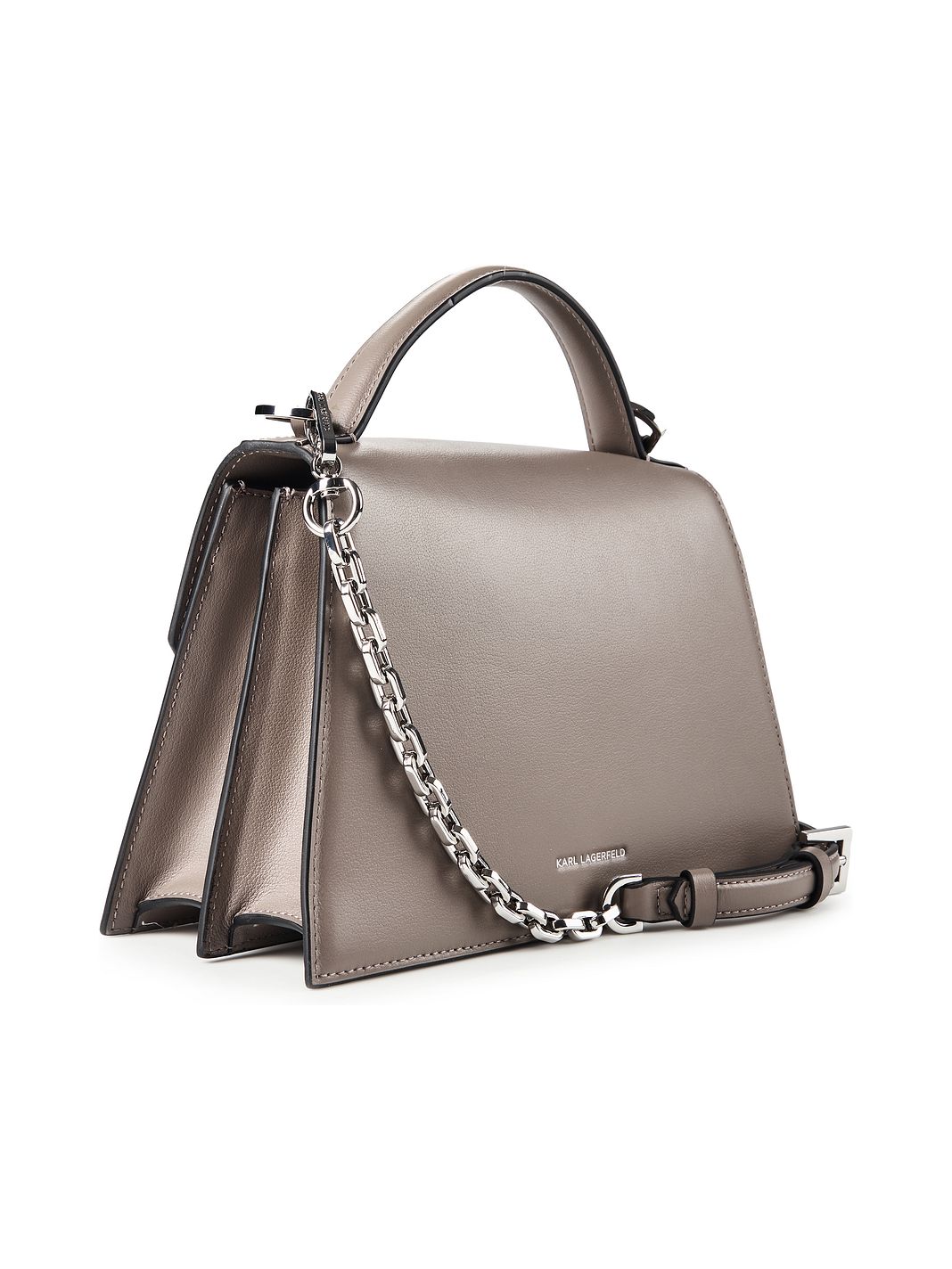 Karl Lagerfeld Signature 2.0 Borsetta Vera Pelle 26 cm