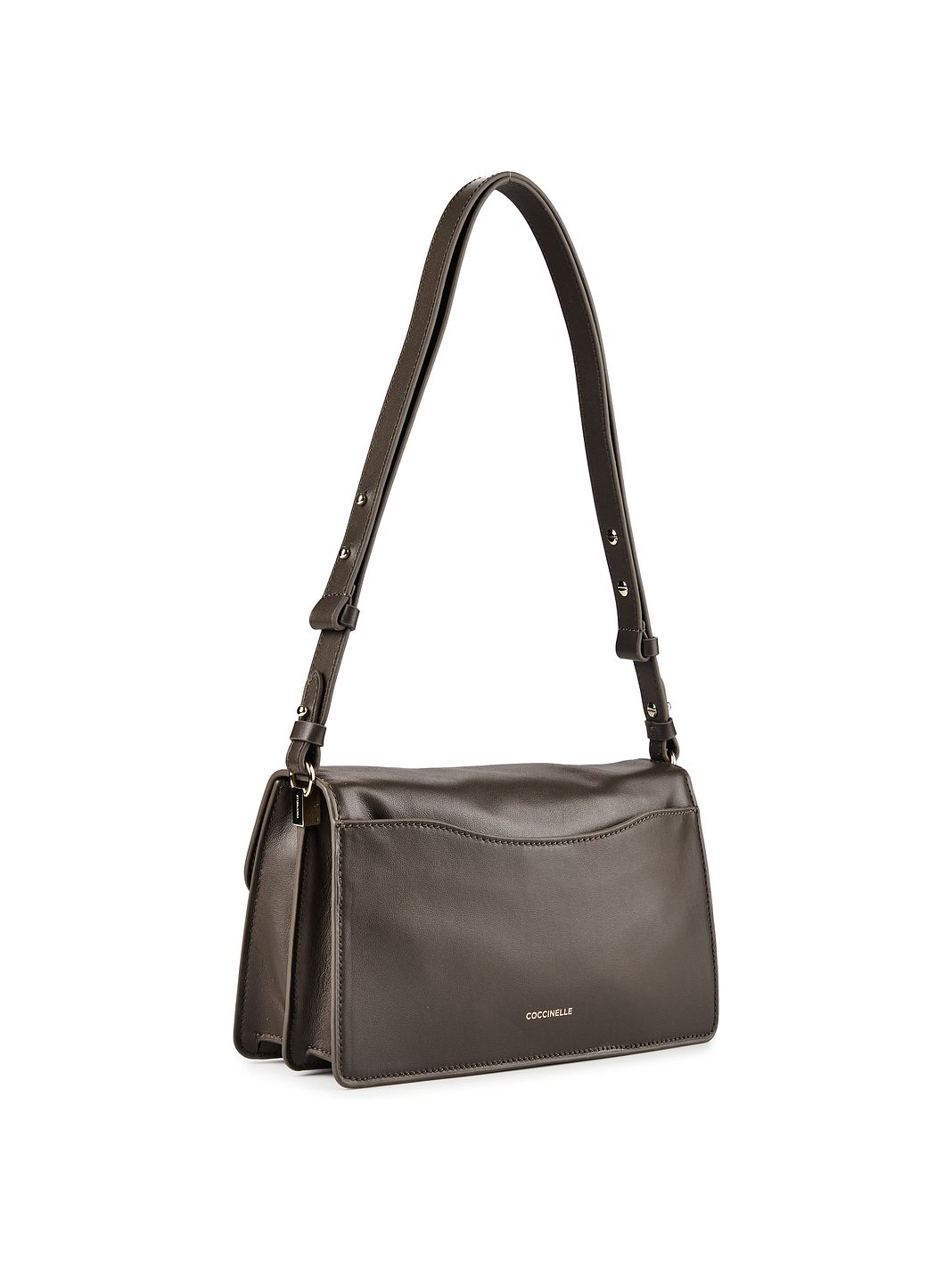 Coccinelle C-Me Borsa a spalla Vera Pelle 26 cm Coccinelle C-Me Borsa a spalla Vera Pelle 26 cm