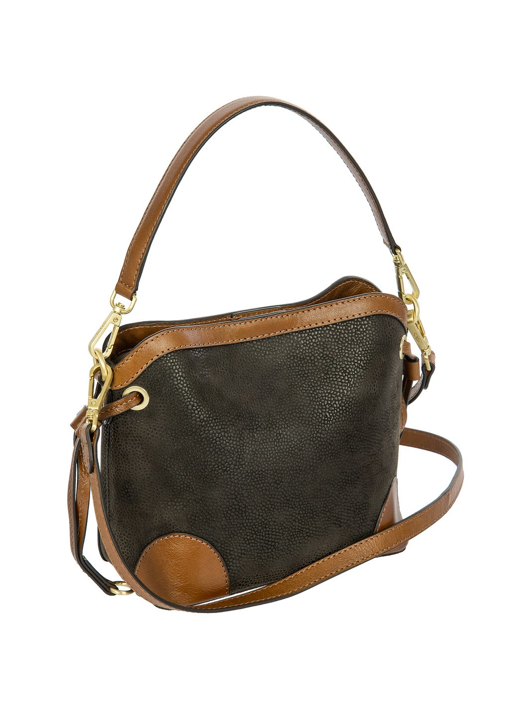 Bric's Volterra Life Bolsa de hombro Piel natural 20 cm