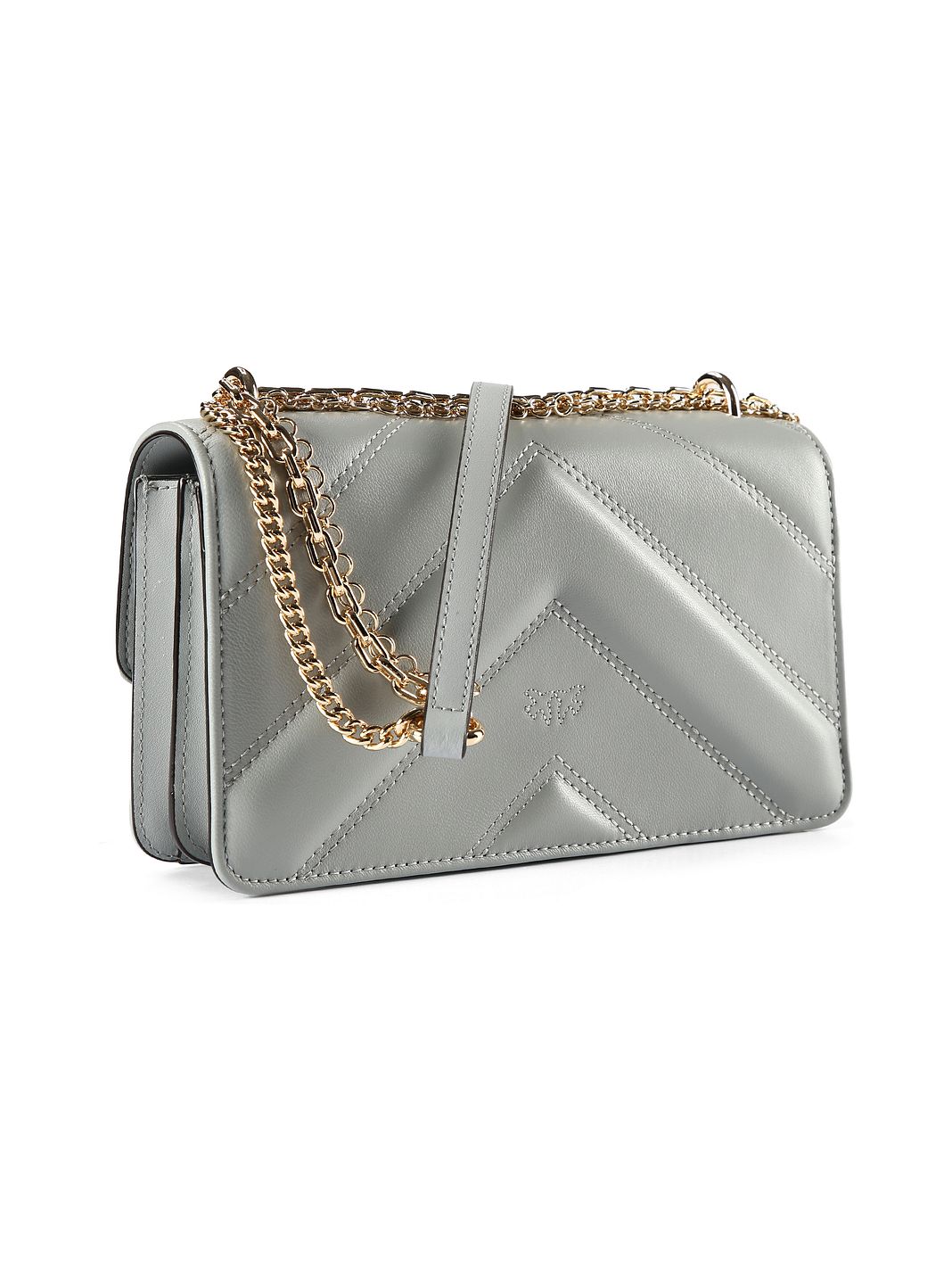 PINKO Love One Mini Borsa a tracolla Vera Pelle 20.5 cm PINKO Love One Mini Borsa a tracolla Vera Pelle 20.5 cm