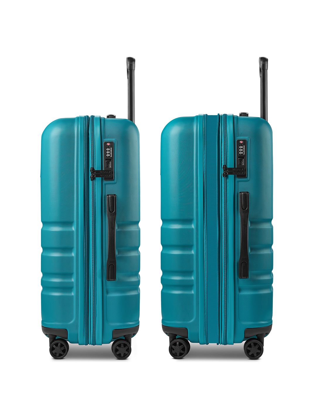 Redolz Pro ABS 4 ruote Set di valigie 3 pezzi espandibile Redolz Pro ABS 4 ruote Set di valigie 3 pezzi espandibile