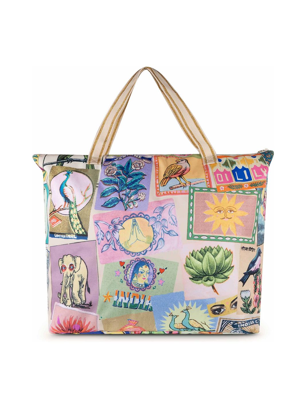 Oilily Flaming Symbols Borsa shopper 73 cm