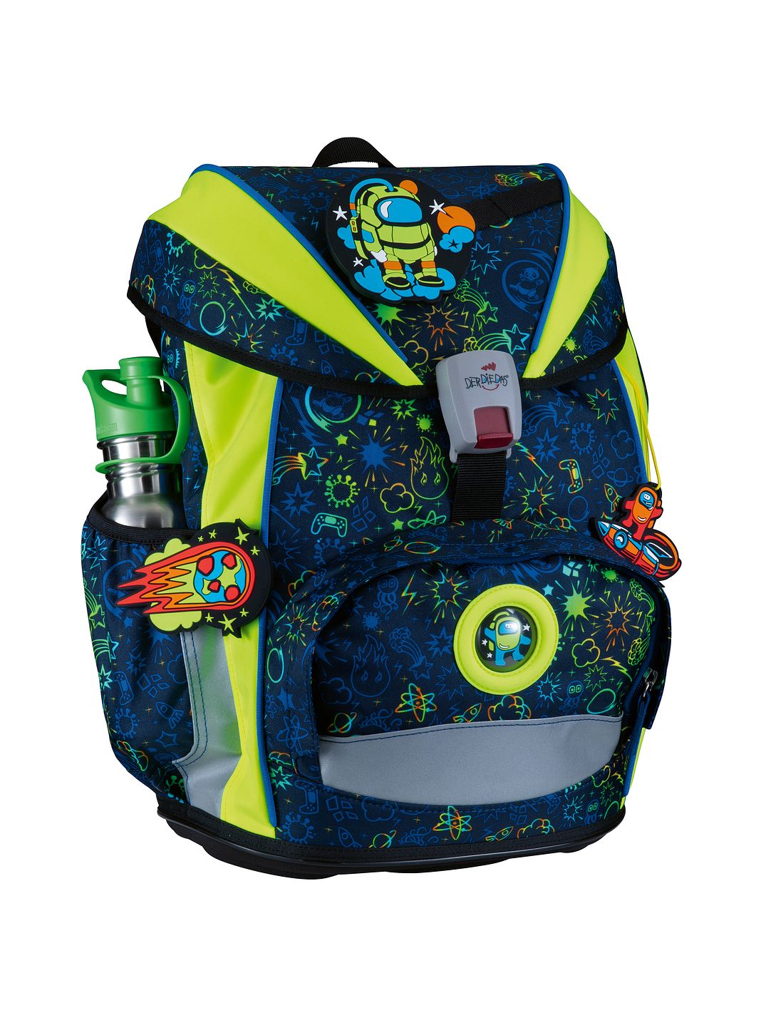 DerDieDas ErgoFlex Set di borse per la scuola 5 pezzi