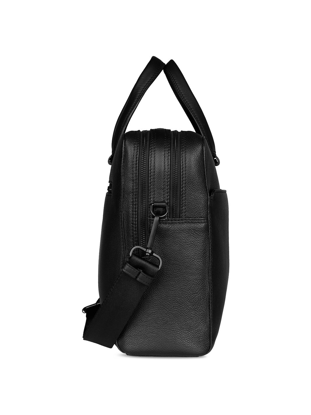 bugatti Black Valigetta Vera Pelle 38 cm Vano porta PC bugatti Black Valigetta Vera Pelle 38 cm Vano porta PC