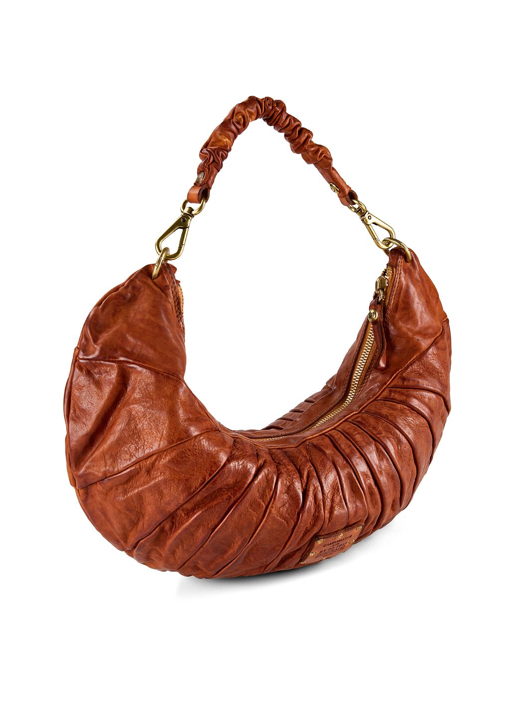 Campomaggi Luna Borsa a spalla Vera Pelle 45 cm