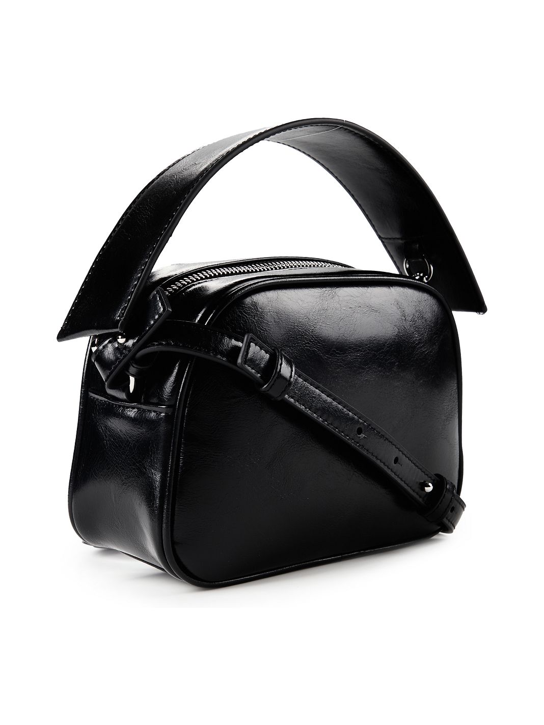 Armani Exchange Keira Borsa a spalla Vera Pelle 18 cm Armani Exchange Keira Borsa a spalla Vera Pelle 18 cm