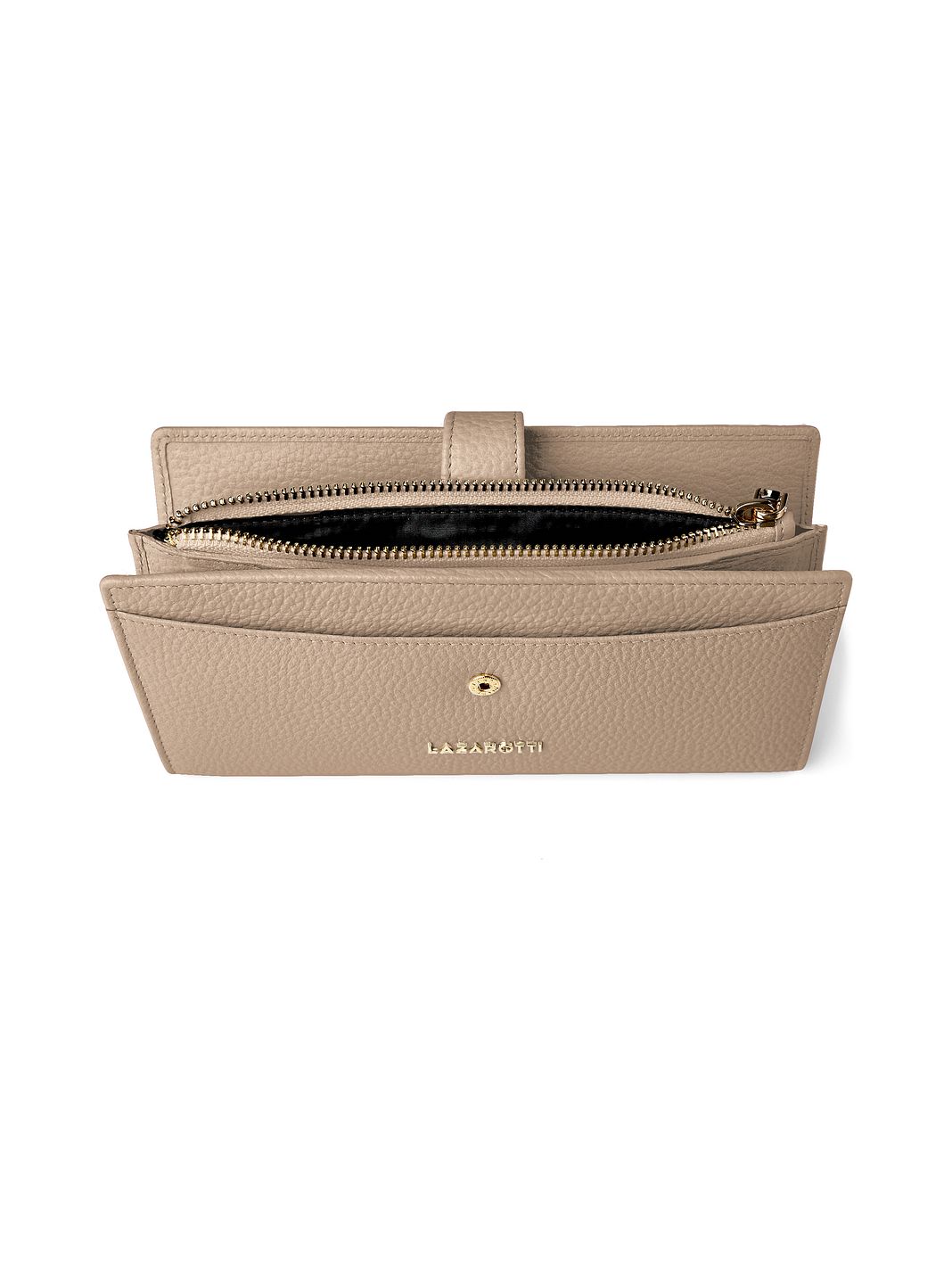 Lazarotti Bologna Leather Portafoglio Vera Pelle 20 cm