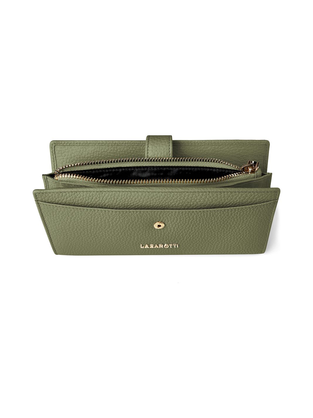 Lazarotti Bologna Leather Portafoglio Vera Pelle 20 cm