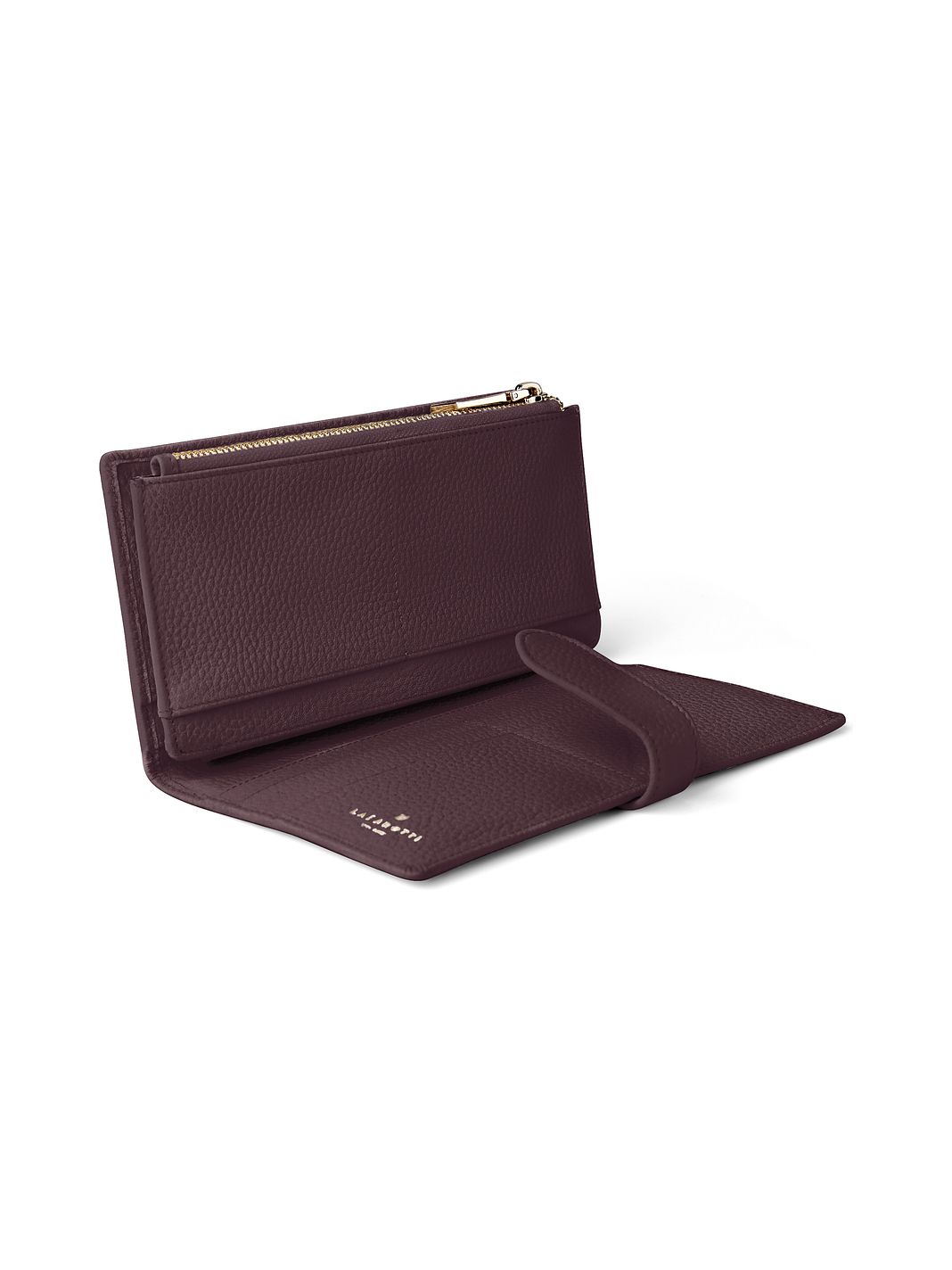Lazarotti Bologna Leather Portafoglio Vera Pelle 20 cm