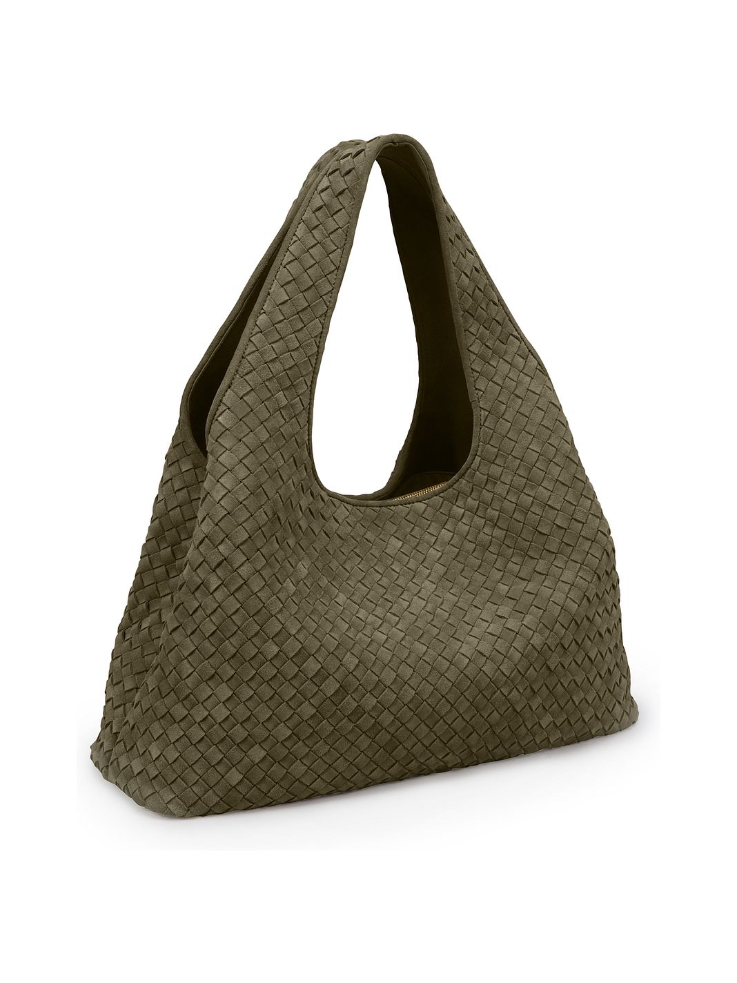 LES VISIONNAIRES Paz Weave Borsa a spalla Vera Pelle 44 cm LES VISIONNAIRES Paz Weave Borsa a spalla Vera Pelle 44 cm
