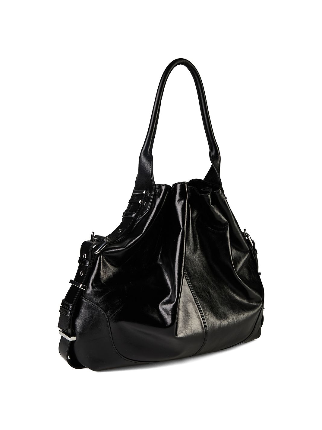 Patrizia Pepe Borsa a spalla Vera Pelle 47 cm Patrizia Pepe Borsa a spalla Vera Pelle 47 cm