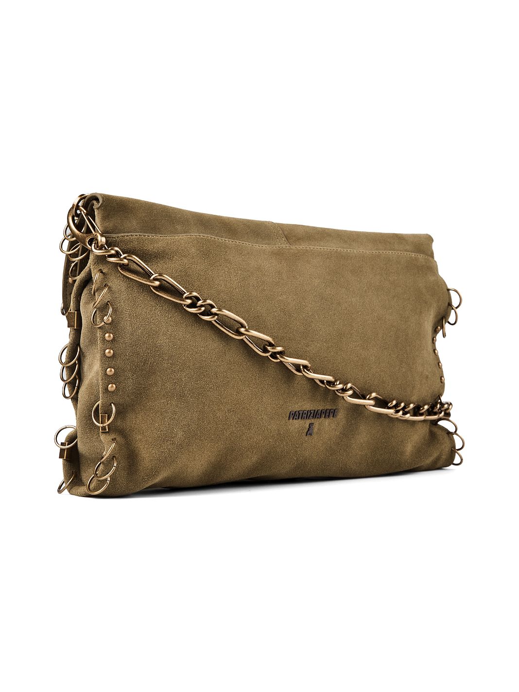 Patrizia Pepe Radical Boho Borsa a spalla Vera Pelle 35 cm Patrizia Pepe Radical Boho Borsa a spalla Vera Pelle 35 cm