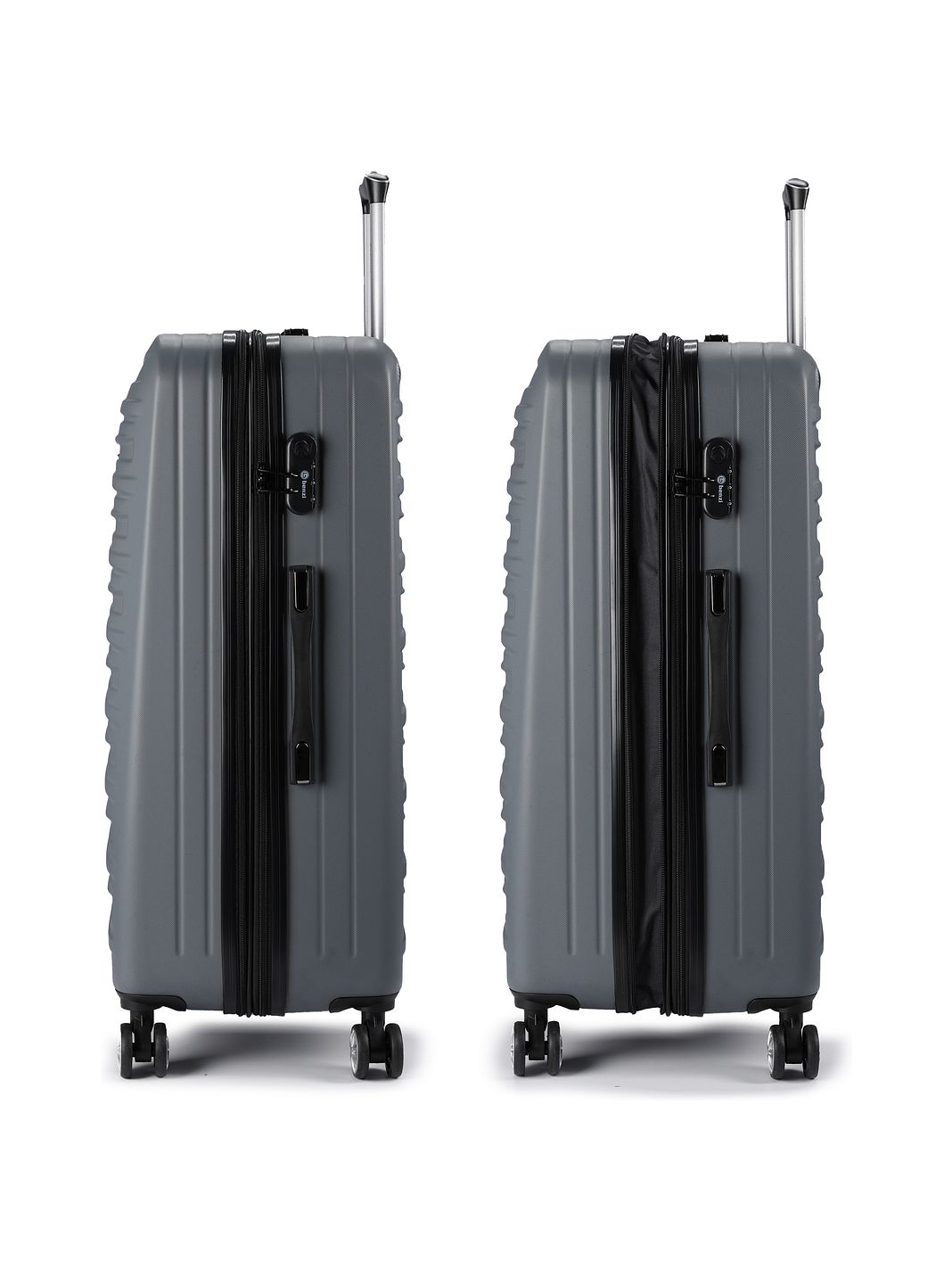 Benzi 5493 4 ruote Set di valigie 3 pezzi espandibile