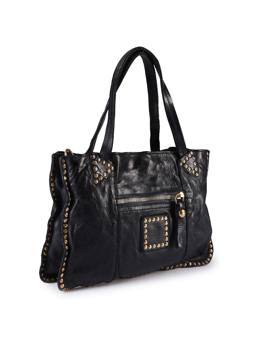 Campomaggi Cora Borsa a spalla Vera Pelle 25 cm