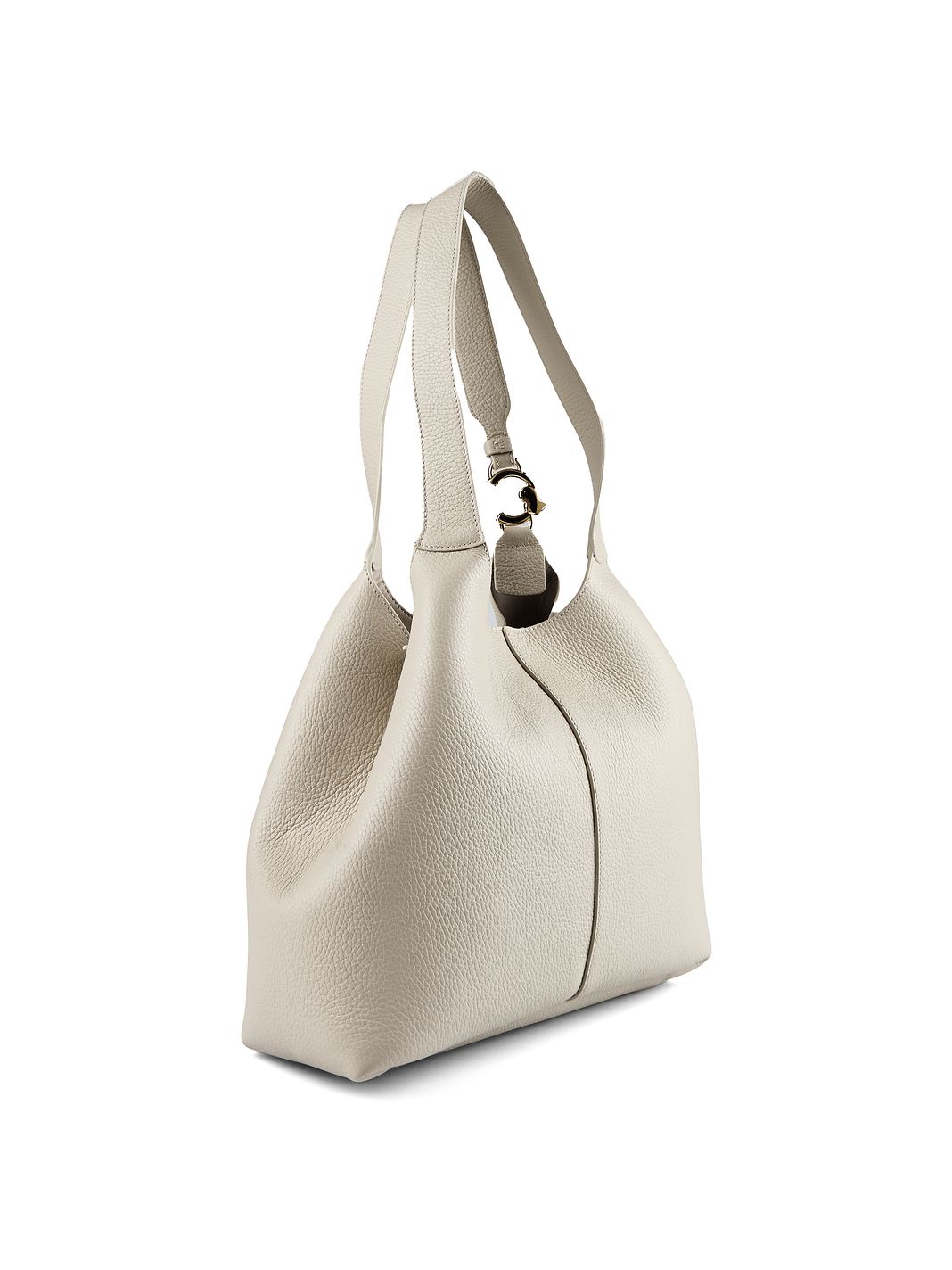 Coccinelle C-Easy Bolsa de hombro Piel natural 34 cm Coccinelle C-Easy Bolsa de hombro Piel natural 34 cm