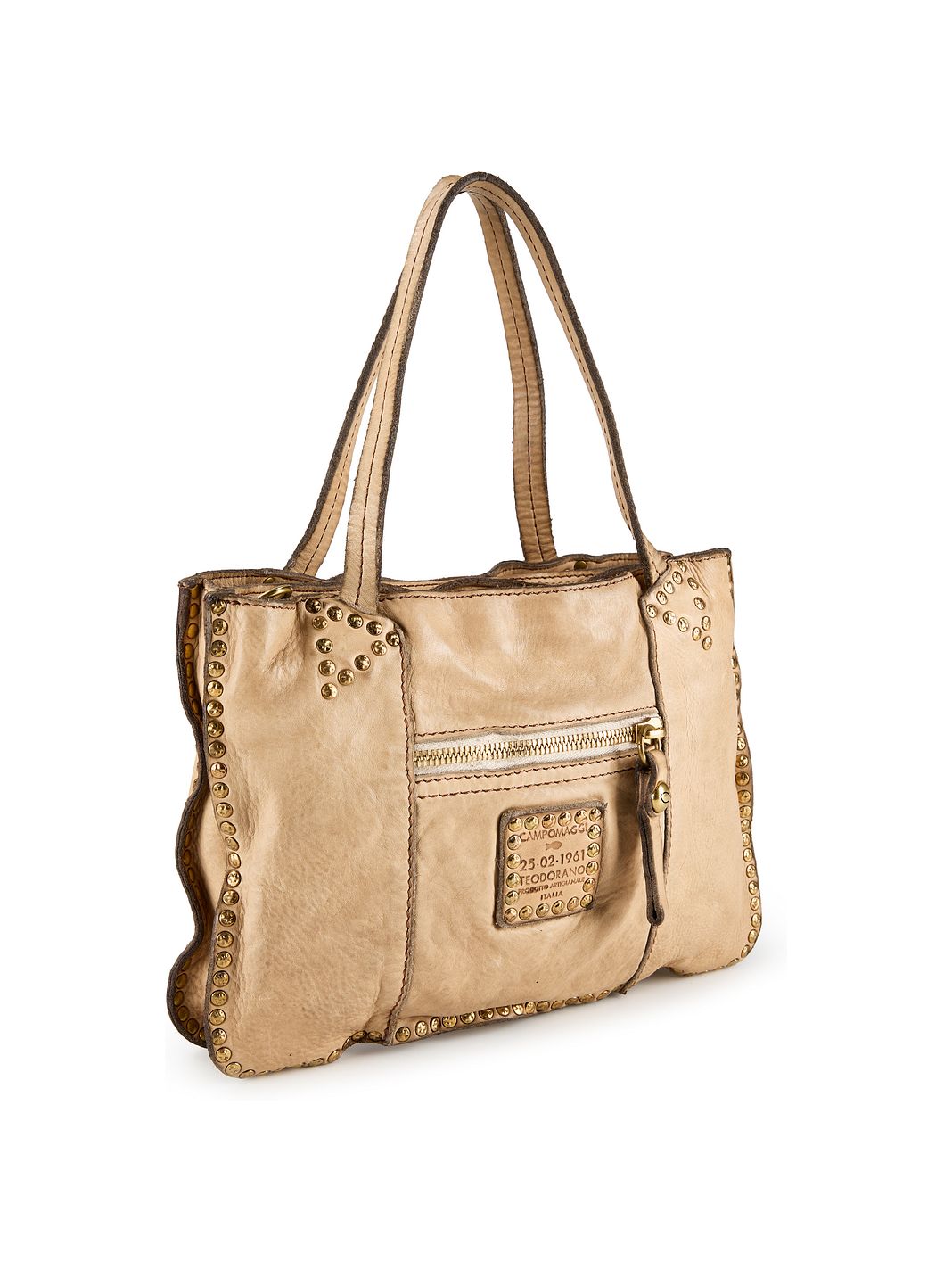 Campomaggi Cora Borsa a spalla Vera Pelle 25 cm
