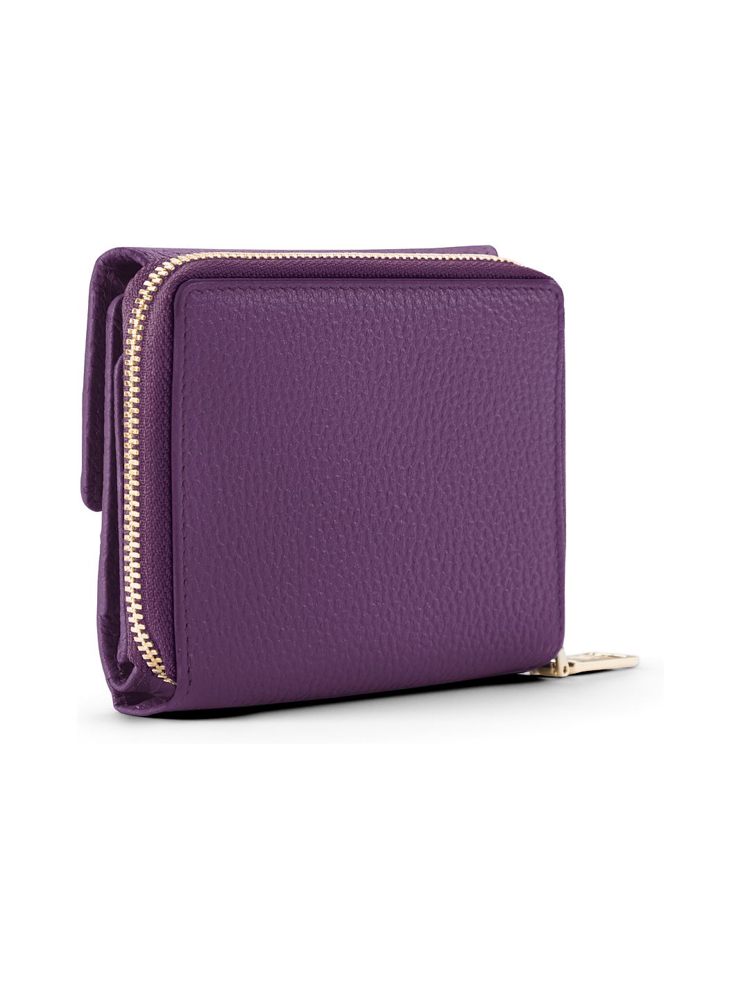 Lazarotti Portafoglio Bologna in pelle con chiusura a zip, 12 cm Lazarotti Portafoglio Bologna in pelle con chiusura a zip, 12 cm